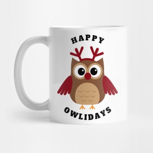 Happy Owlidays Mug